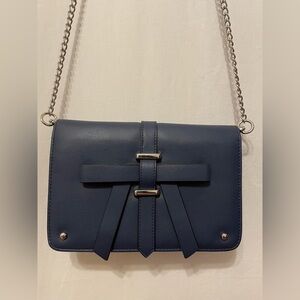 Violet Ray Blue crossbody wallet Bag